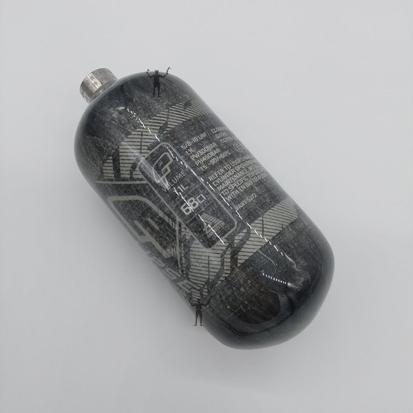Bundle: 1,1l Armotech SupraLite 300 Bar HPA Flasche mit Ninja Pro V2 Regulator